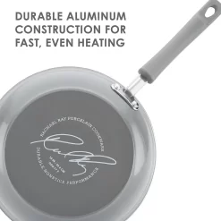 Rachael Ray® Classic Brights Hard Enamel Nonstick Deep Skillet -Home-Kitchen 3309116 ALT4