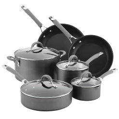 Circulon® Elementum Hard-Anodized 10-piece Nonstick Cookware Set