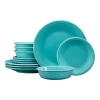 Fiesta Classic 12-pc. Dinnerware Set 2 Fiesta Classic 12-pc. Dinnerware Set -Home-Kitchen 3369412 Turquoise