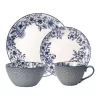 Pfaltzgraff 16-piece Gabriela Blue Dinnerware Set -Home-Kitchen 3390408