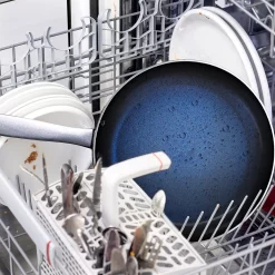 Blue Diamond 10-piece Enhanced Ceramic Nonstick Cookware Set As Seen On TV -Home-Kitchen 3431724 ALT4