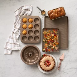 Food Network™ Textured Performance Series 13" X 18" Nonstick Baking Sheet -Home-Kitchen 3447122 ALT