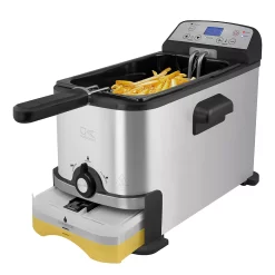 Kalorik 3.2-qt. Digital Deep Fryer With Oil Filtration