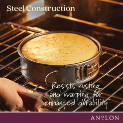 Anolon Advanced Nonstick Bakeware 9-in. Springform Pan 10 Anolon Advanced Nonstick Bakeware 9-in. Springform Pan -Home-Kitchen 3521512 ALT2