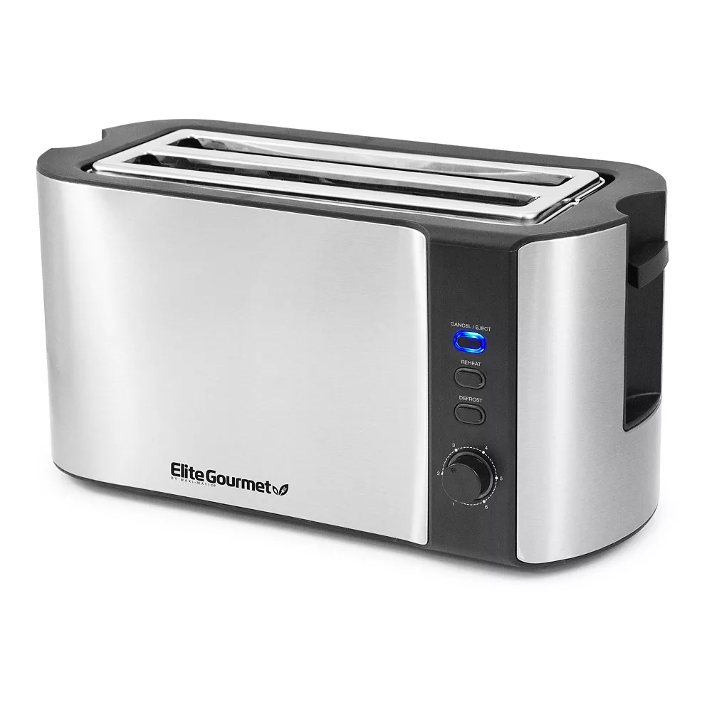 Elite Gourmet Multi-Function 4-Slice Toaster 3 Elite Gourmet Multi-Function 4-Slice Toaster