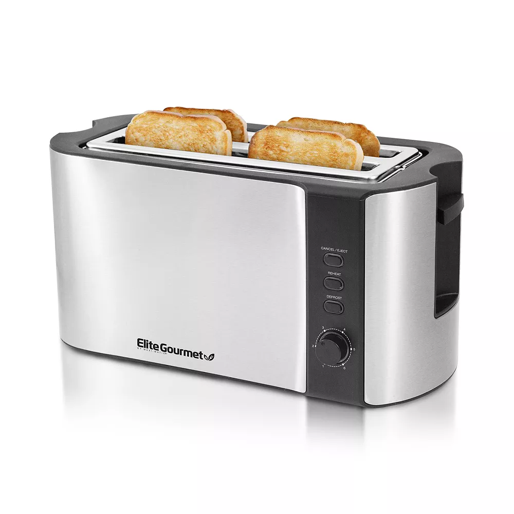 Elite Gourmet Multi-Function 4-Slice Toaster 7 Elite Gourmet Multi-Function 4-Slice Toaster - Image 5