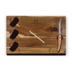 Picnic Time Oregon Ducks Delio Cheese Cutting Board Set