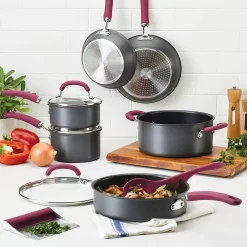 Rachael Ray® Create Delicious 11-pc. Hard-Anodized Aluminum Nonstick Cookware Set 9 Rachael Ray® Create Delicious 11-pc. Hard-Anodized Aluminum Nonstick Cookware Set -Home-Kitchen 3625437 ALT