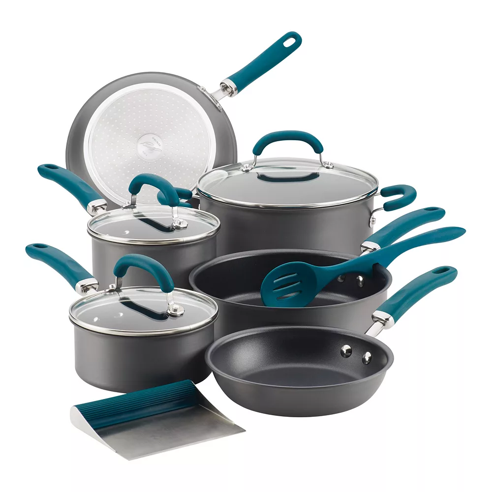 Rachael Ray® Create Delicious 11-pc. Hard-Anodized Aluminum Nonstick Cookware Set 3 Rachael Ray® Create Delicious 11-pc. Hard-Anodized Aluminum Nonstick Cookware Set