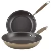 Anolon Advanced Home Hard-Anodized 2-pc. Nonstick Skillet Set 1 Anolon Advanced Home Hard-Anodized 2-pc. Nonstick Skillet Set -Home-Kitchen 3713645 Brown