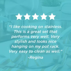 Rachael Ray® Create Delicious 10-pc. Stainless Steel Cookware Set -Home-Kitchen 3718006 ALT6