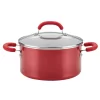 Rachael Ray® Create Delicious Aluminum Nonstick 6-qt. Stockpot 2 Rachael Ray® Create Delicious Aluminum Nonstick 6-qt. Stockpot -Home-Kitchen 3718007 Red