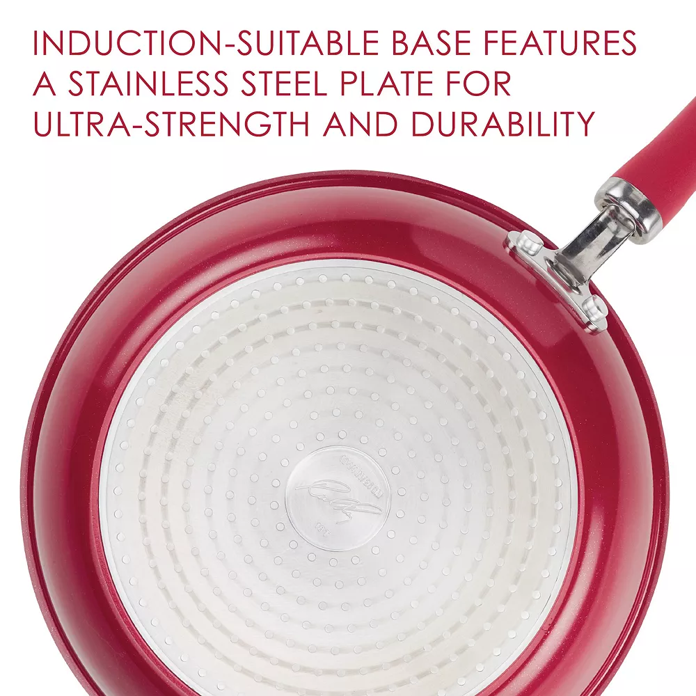 Rachael Ray® Create Delicious Aluminum Nonstick Induction Chef's Pan, 3-Quart 5 Rachael Ray® Create Delicious Aluminum Nonstick Induction Chef's Pan, 3-Quart - Image 3
