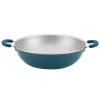 Rachael Ray® Create Delicious Aluminum Nonstick Wok -Home-Kitchen 3718012 Teal