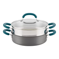 Rachael Ray® Create Delicious Hard-Anodized 3-pc. Steamer Set