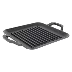 Lodge Chef Collection Pre-Seasoned 11-in. Cast-Iron Grill Pan