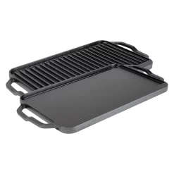 Lodge Chef Collection Pre-Seasoned Cast Iron Double Burner -Home-Kitchen 3727259 ALT2
