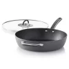 Food Network™ 12-in. Hard-Anodized Nonstick Space Saving Saute Pan With Lid 2 Food Network™ 12-in. Hard-Anodized Nonstick Space Saving Saute Pan With Lid -Home-Kitchen 3746692
