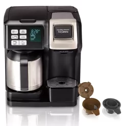 Hamilton Beach 2-Way FlexBrew Single Serve Coffee Maker With Thermal Carafe