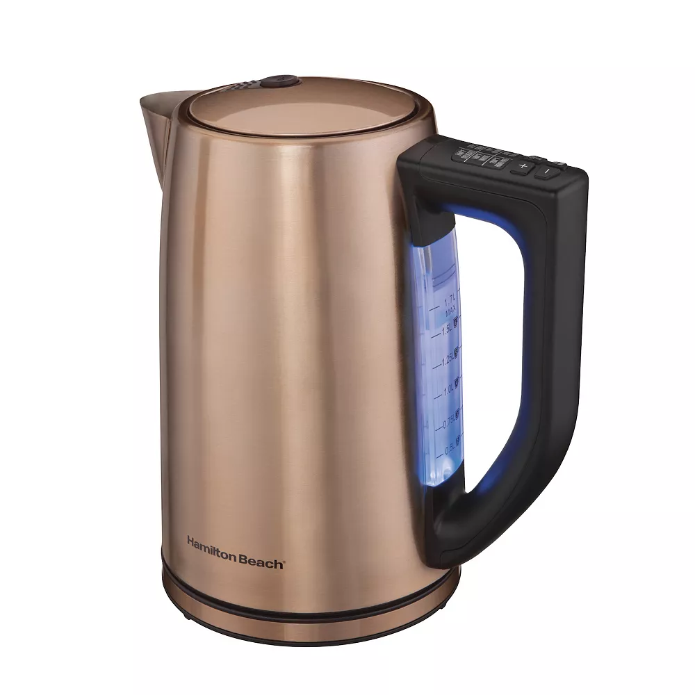 Hamilton Beach 1.7-Liter Variable Temperature Copper Kettle 3 Hamilton Beach 1.7-Liter Variable Temperature Copper Kettle
