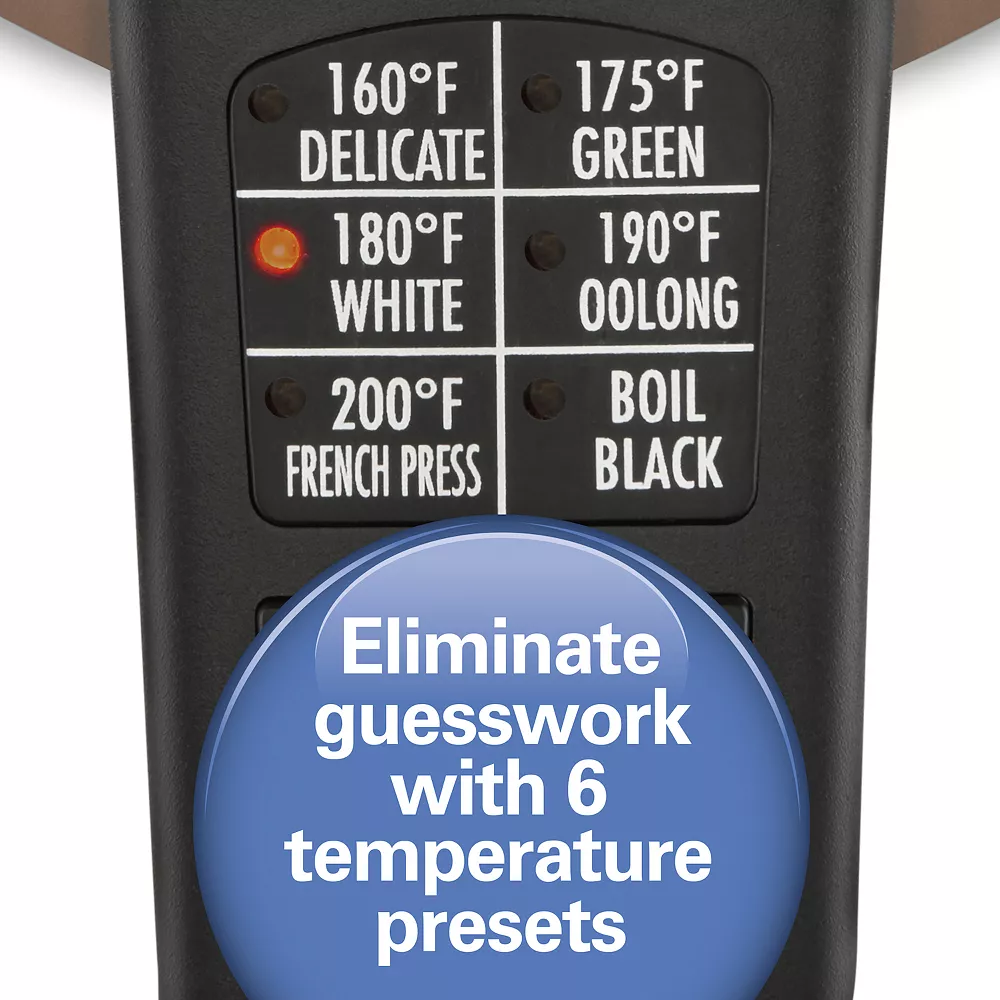 Hamilton Beach 1.7-Liter Variable Temperature Copper Kettle 4 Hamilton Beach 1.7-Liter Variable Temperature Copper Kettle - Image 2