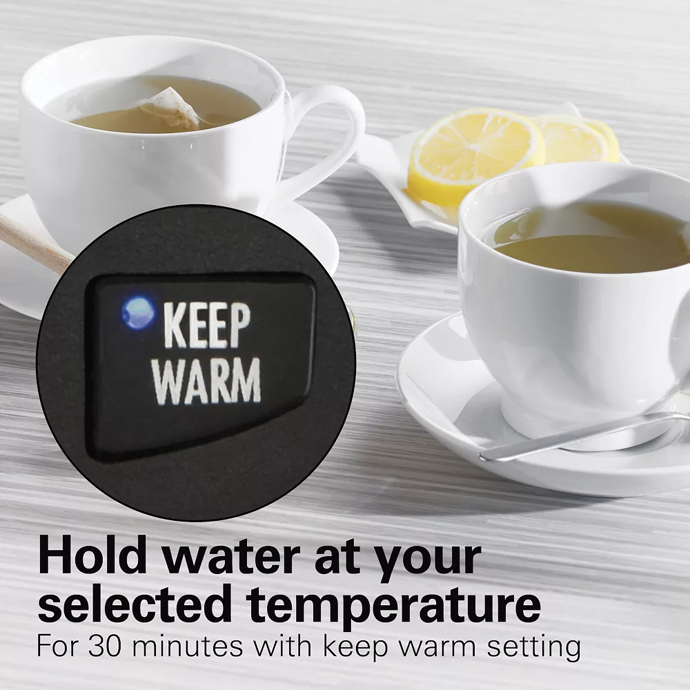 Hamilton Beach 1.7-Liter Variable Temperature Copper Kettle 5 Hamilton Beach 1.7-Liter Variable Temperature Copper Kettle - Image 3