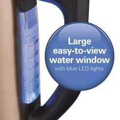 Hamilton Beach 1.7-Liter Variable Temperature Copper Kettle 11 Hamilton Beach 1.7-Liter Variable Temperature Copper Kettle -Home-Kitchen 3753566 ALT3