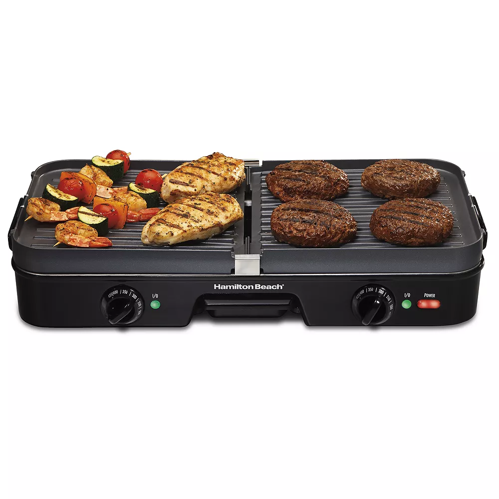 Hamilton Beach 3-in-1 Grill & Griddle Combo 8 Hamilton Beach 3-in-1 Grill & Griddle Combo - Image 6