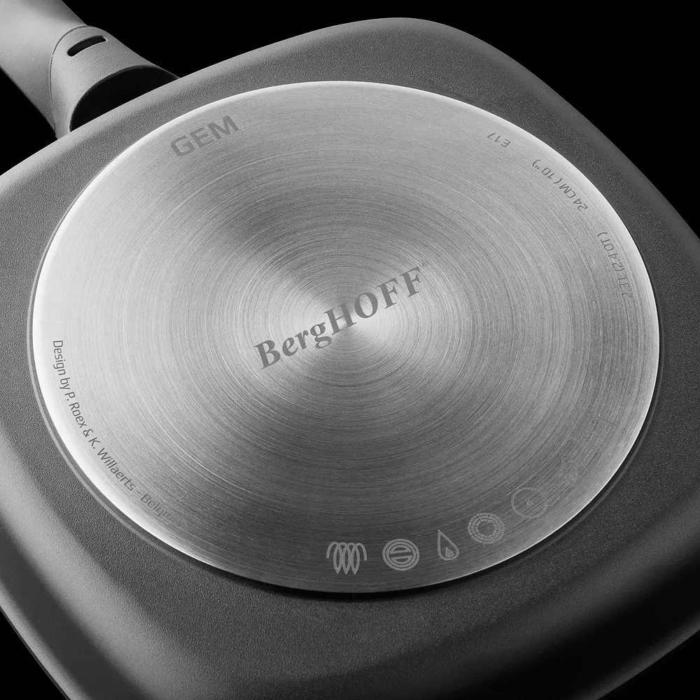 BergHOFF GEM 10-in. Nonstick Grill Pan 4 BergHOFF GEM 10-in. Nonstick Grill Pan - Image 2