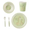 Precious Moments Set Of 5 Mealtime Giraffe Gift Set -Home-Kitchen 3756726
