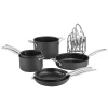 Cuisinart® 11-pc. Nonstick Hard-Anodized Nesting Cookware Set 2 Cuisinart® 11-pc. Nonstick Hard-Anodized Nesting Cookware Set -Home-Kitchen 3802495