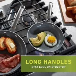 Calphalon® Classic 12-in. Oil-Infused Ceramic Frypan With Cover -Home-Kitchen 3805143 ALT