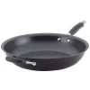 Anolon Advanced Home 14.5-in. Skillet With Helper Handle 2 Anolon Advanced Home 14.5-in. Skillet With Helper Handle -Home-Kitchen 3807188 Black