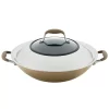 Anolon Advanced Home 14-in. Wok With Side Handles -Home-Kitchen 3807192 Brown