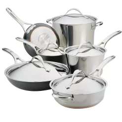 Anolon Nouvelle 11-pc. Mixed Metals Cookware Set