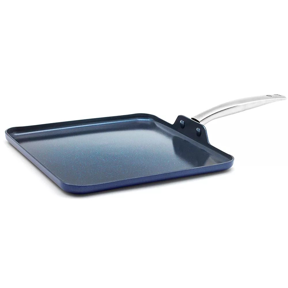 Blue Diamond 11-in. Square Griddle As Seen On TV 3 Blue Diamond 11-in. Square Griddle As Seen On TV