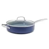 Blue Diamond Enhanced Ceramic Nonstick 5-qt. Saute Pan With Lid As Seen On TV 1 Blue Diamond Enhanced Ceramic Nonstick 5-qt. Saute Pan With Lid As Seen On TV -Home-Kitchen 3812408