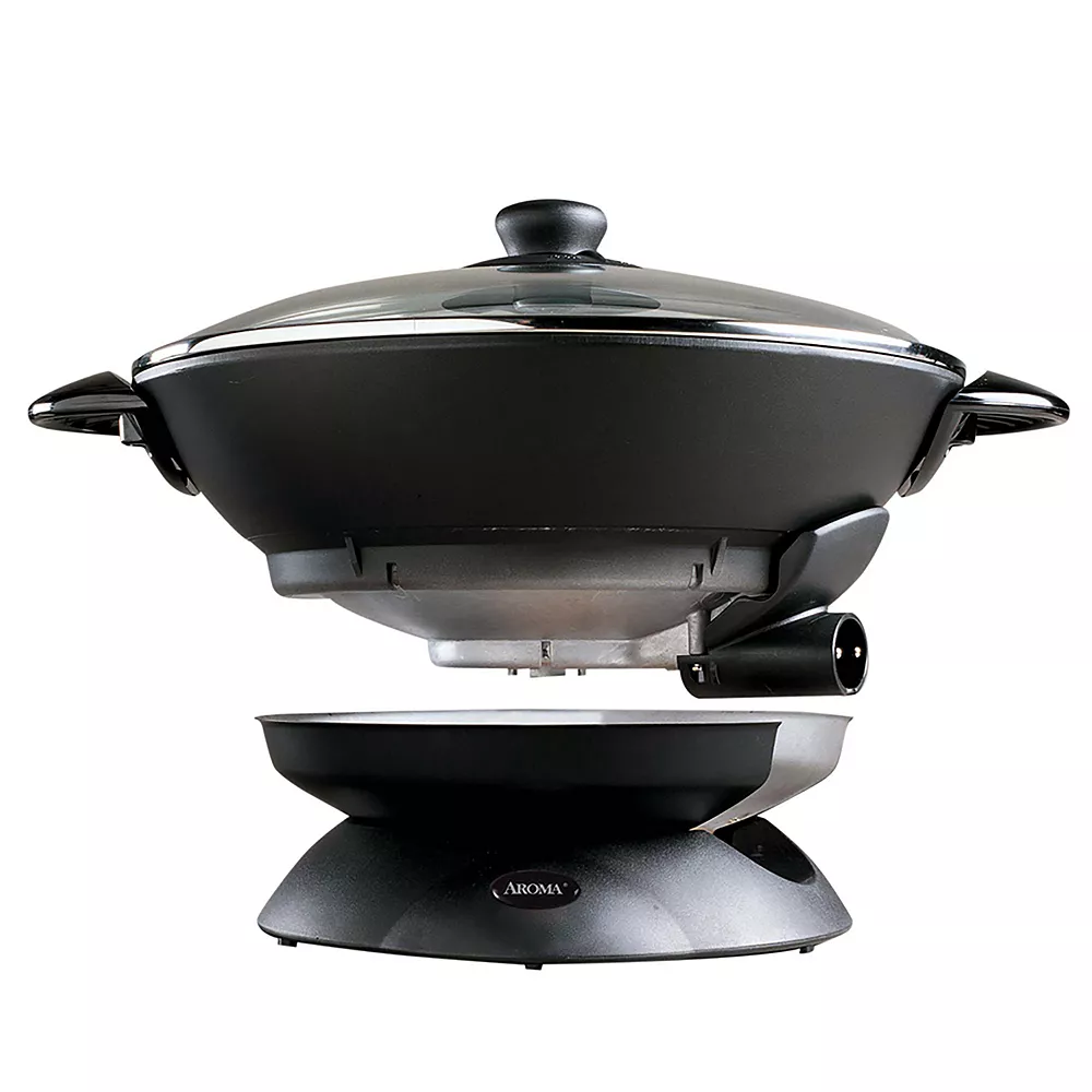 Aroma 5-qt. Electric Wok 6 Aroma 5-qt. Electric Wok - Image 4