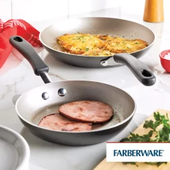 Farberware® Cookstart Aluminum DiamondMax Nonstick 2-pc. Skillet Set -Home-Kitchen 3866715 ALT4