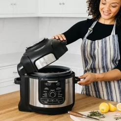 Ninja Foodi 8-qt. 9-in-1 Deluxe XL Pressure Cooker & Air Fryer - Stainless Steel -Home-Kitchen 3874637 ALT10