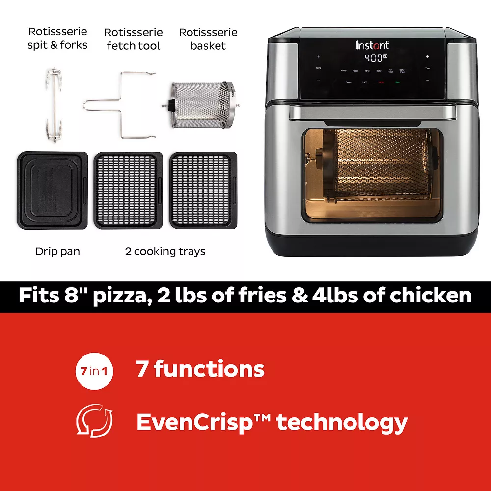 Instant Vortex Plus 7-in-1 Air Fryer Oven 4 Instant Vortex Plus 7-in-1 Air Fryer Oven - Image 2
