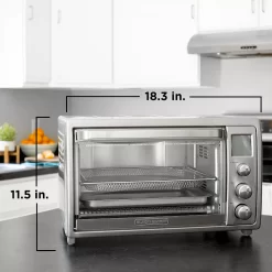 Black & Decker BLACK+DECKER™ Crisp'N Bake Air Fry Countertop Oven With No Preheat 13 Black & Decker BLACK+DECKER™ Crisp'N Bake Air Fry Countertop Oven With No Preheat -Home-Kitchen 3921526 ALT5