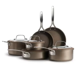 Food Network™ 10-pc. Textured Titanium Nonstick Cookware Set 10 Food Network™ 10-pc. Textured Titanium Nonstick Cookware Set -Home-Kitchen 3927850 ALT2