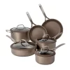Food Network™ 10-pc. Textured Titanium Nonstick Cookware Set 2 Food Network™ 10-pc. Textured Titanium Nonstick Cookware Set -Home-Kitchen 3927850 Bronze