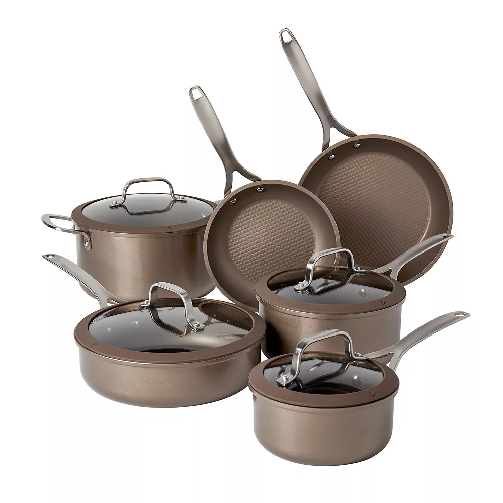 Food Network™ 10-pc. Textured Titanium Nonstick Cookware Set 3 Food Network™ 10-pc. Textured Titanium Nonstick Cookware Set