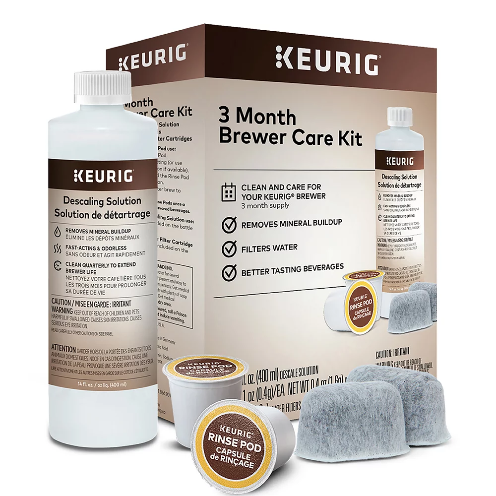 Keurig® 3-Month Brewer Maintenance Kit 3 Keurig® 3-Month Brewer Maintenance Kit