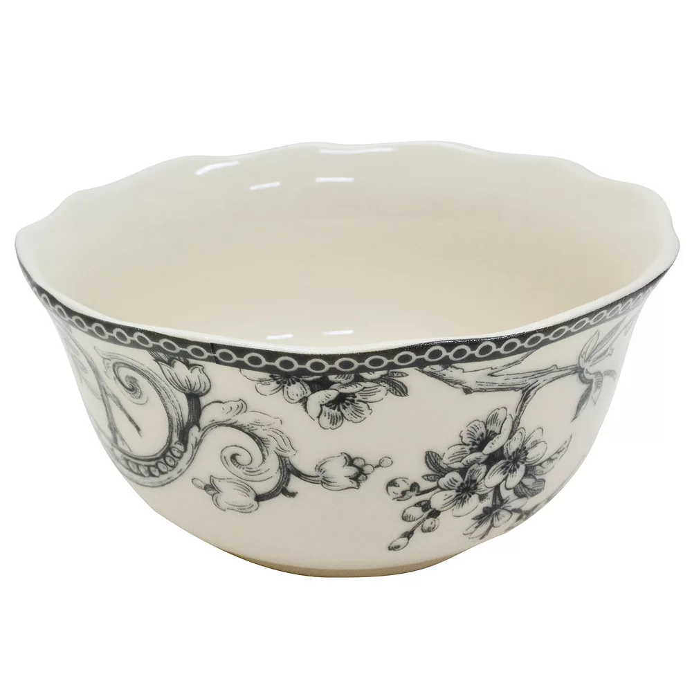 222 Fifth Adelaide Grey 16-pc. Dinnerware Set 5 222 Fifth Adelaide Grey 16-pc. Dinnerware Set - Image 3