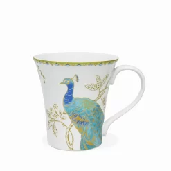 222 Fifth Peacock Garden White 16-pc. Dinnerware Set -Home-Kitchen 4014955 ALT3