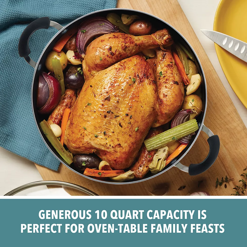 Farberware® 10.5-qt. Aluminum Nonstick Stockpot 4 Farberware® 10.5-qt. Aluminum Nonstick Stockpot - Image 2