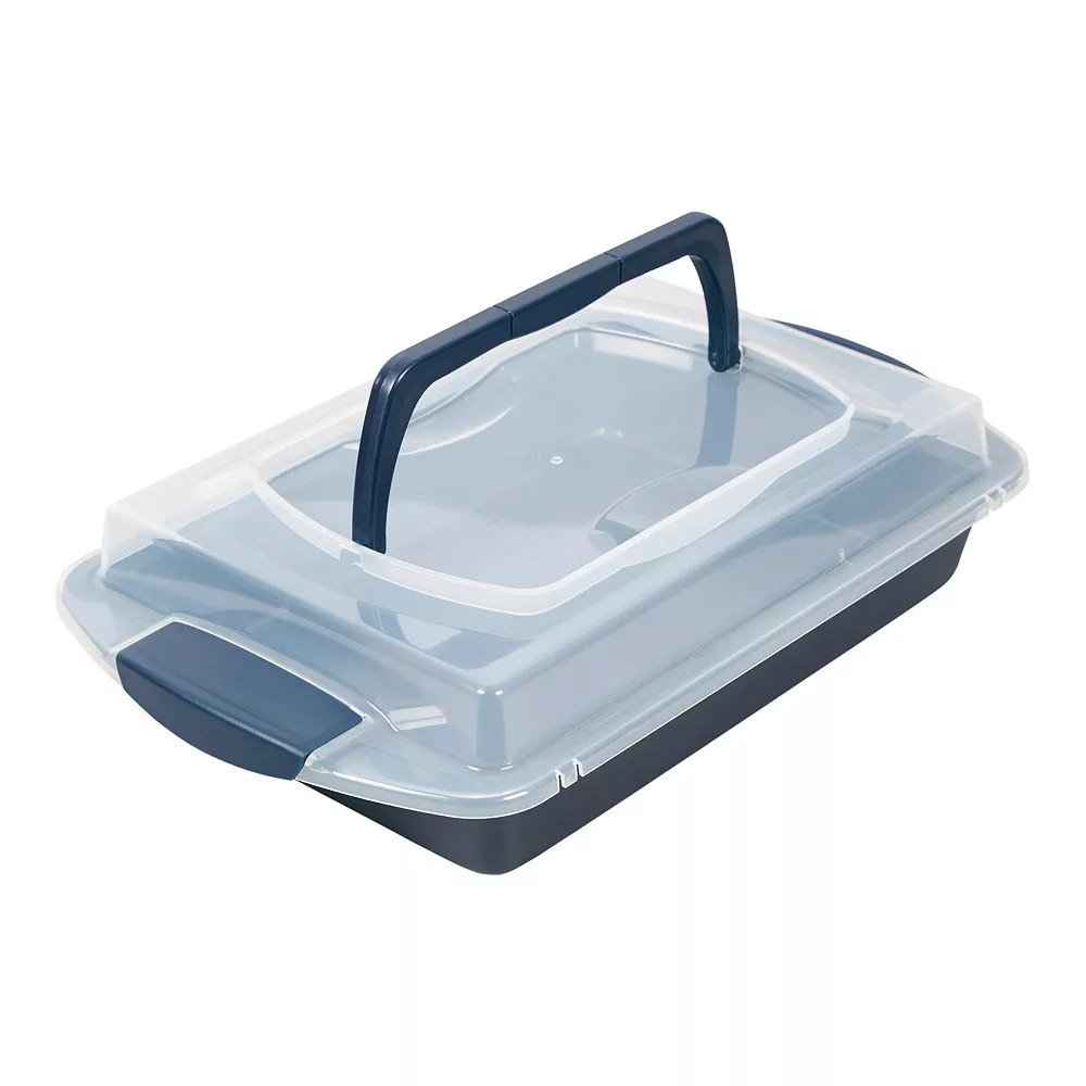 Wilton Diamond-Infused Nonstick 9" X 13" Pan With Cover 3 Wilton Diamond-Infused Nonstick 9" X 13" Pan With Cover